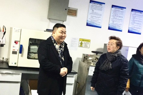 重庆市九龙坡区二郎街道办事处走访威斯腾生物宣传政策、指导工作