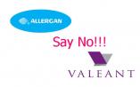 Valeant“削减成本”收购方案遭Allergan拒绝