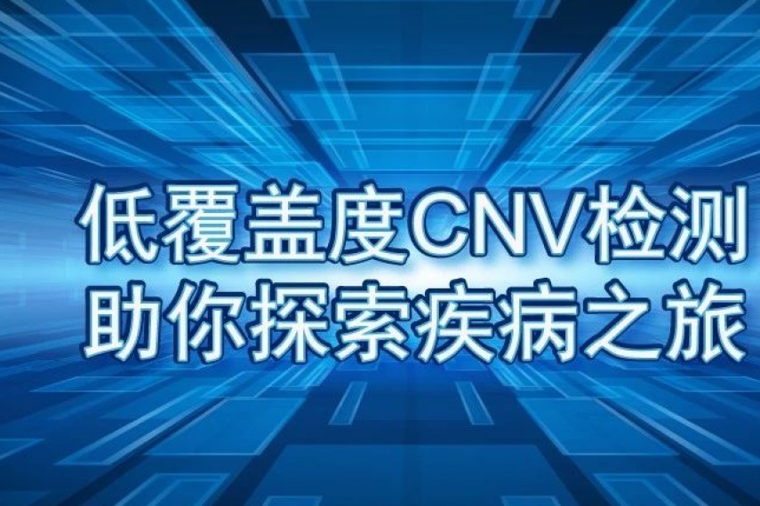 CNV研究=高价格？有了这个检测技术，十一也能尽情嗨~