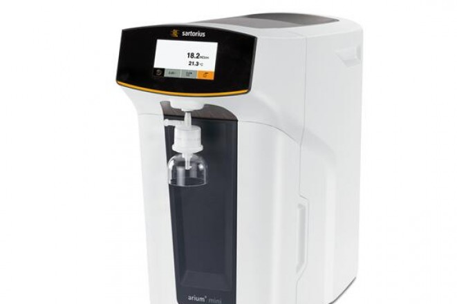 赛多利斯（Sartorius）推出全新的arium® mini essential超纯水系统