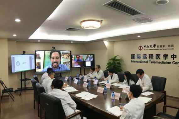 中山附一院开展肺癌远程多学科诊疗，再也不用出国去看病了