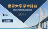 2017年软科世界大学学术排名正式发布！