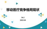 移动医疗竞争格局现状