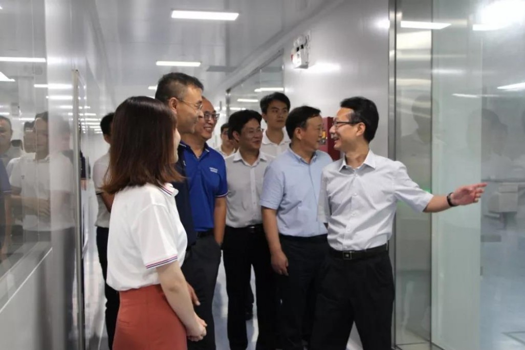 金华市副市长、义乌市代市长王健一行莅临安诺优达南方中心参观考察